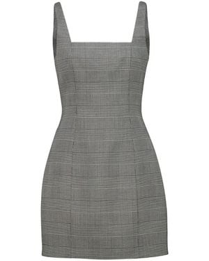 Balmain Sleveless Mini Dress - Grey