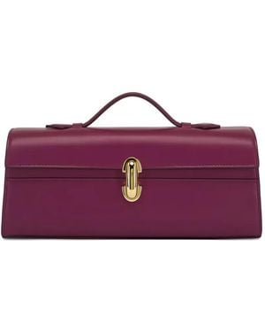 SAVETTE Slim Symmetry Tote Bag - Purple