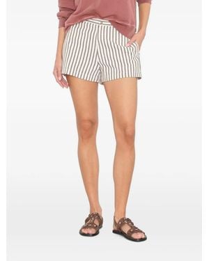Xirena Zane Striped Shorts - White
