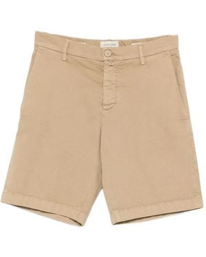 Jacob Cohen Logo-Patch Shorts - Natural