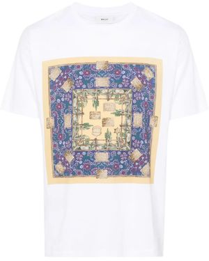 Bally T-Shirt Met Grafische Print - Wit