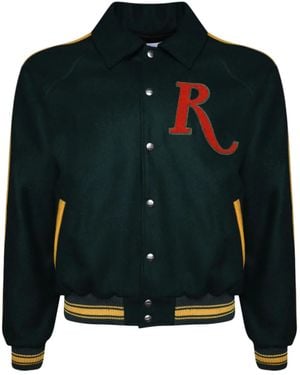 Rhude Varsity ボンバージャケット - ブルー