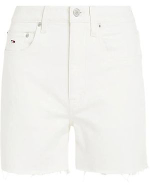 Tommy Hilfiger デニムショーツ - ホワイト
