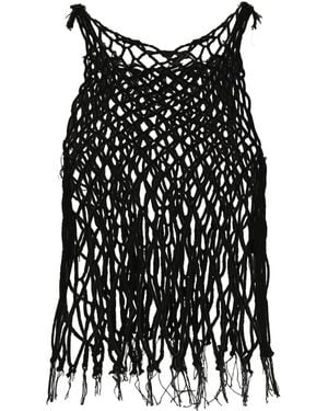 MM6 by Maison Margiela Tops - Black