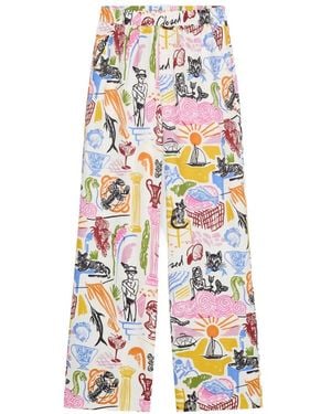 Closed Winona Print Pants - White