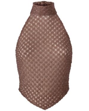 Missoni Neckholder-Strandtop - Braun