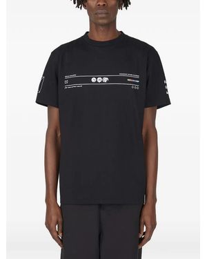 Space Available X Alex Olson Systems Graphic-Motif T-Shirt - Black