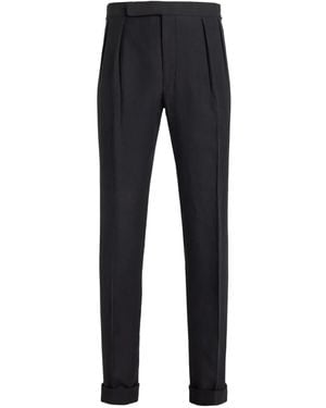 Ralph Lauren Pleated Trousers - Blue
