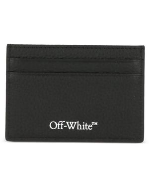 Off-White c/o Virgil Abloh Logo-Print Cardholder - Black