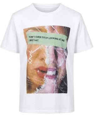 Nicolo' Beretta Graphic-Print T-Shirt - White
