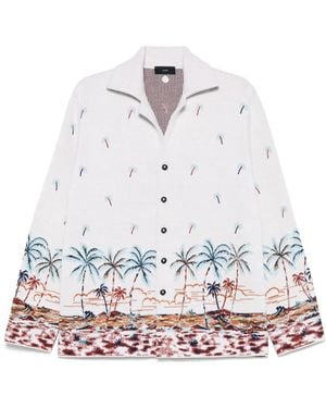 Alanui The Tale Of A Hawaiian Shirt - White