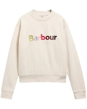 Barbour Ashdown Sweatshirt - White
