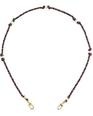 Marie Lichtenberg 41Cm Mauli Pearl Necklace - Metallic