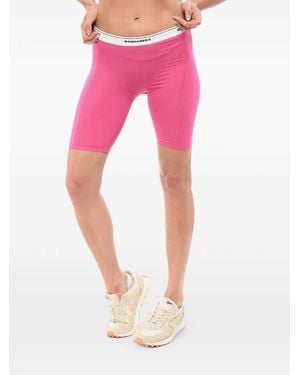 DSquared² Culotte De Ciclismo Con Logo En La Cintura - Rosa