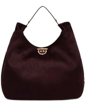 Liu Jo Studded-Embellishment Tote Bag - Purple