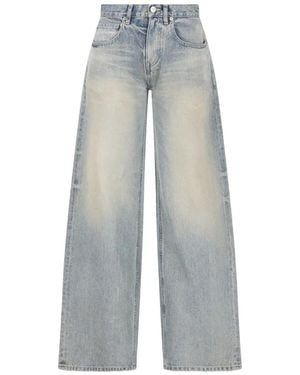 Balenciaga Button-Fastening Jeans - Blue