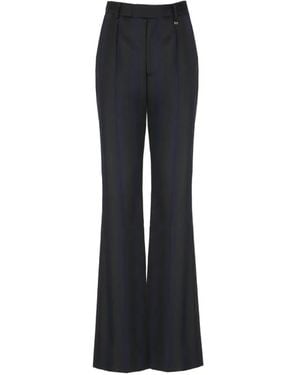 Vivienne Westwood Stripe-Pattern Wool Trousers - Black