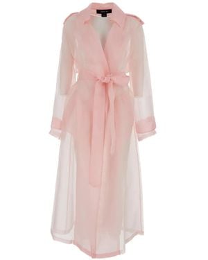 FEDERICA TOSI Trench En Soie - Pink