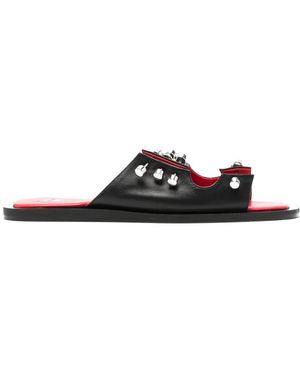 HARDOT Sandales Move On En Cuir - Noir
