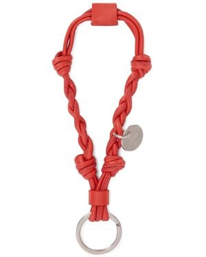 Jil Sander Llavero Tangle Con Nudo - Rojo