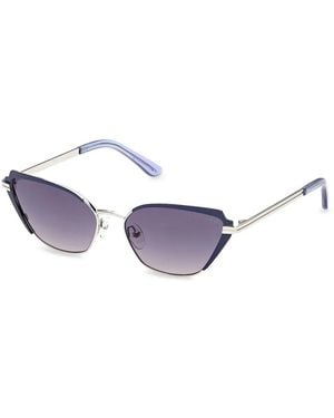 GUESS EYEWEAR Lunettes De Soleil À Monture Géométrique - Violet