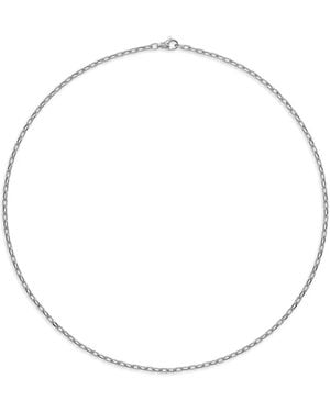 David Yurman Sterling Zilveren Dy Madison Schakelhalsketting (3Mm) - Wit