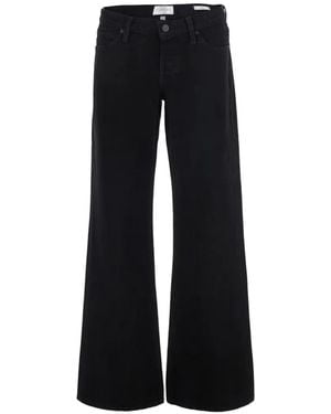 FRAME The Wide-Leg Jeans - Black