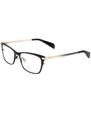 Rag & Bone Gafas Con Montura Rectangular - Negro