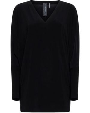 Norma Kamali V-necked Sweater - Black