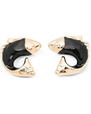 Jacquemus The Poisson Earrings - Metallic