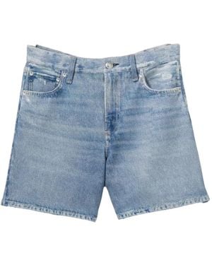 Rag & Bone Miramar Kaia Shorts - Blue