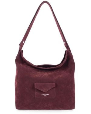 Lancaster Suédine Kba Suede-Effect Tote Bag - Viola