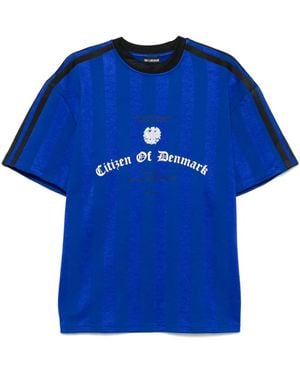 Han Kjobenhavn Football Jersey T-Shirt - Blue