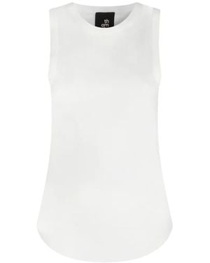Thom Krom Round-Neck Top - White