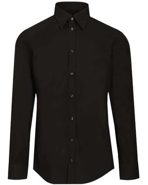 Dolce & Gabbana Chemise À Détails De Pompons - Noir