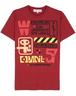 Walter Van Beirendonck Electric-t Tシャツ - レッド