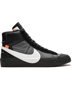 NIKE X OFF-WHITE The 10: Blazer Mid "Grim Reaper" Trainers - Black