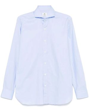 Luigi Borrelli Napoli コットン シャツ - ホワイト