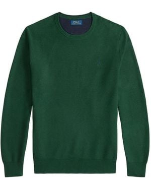 Polo Ralph Lauren Cotton Long-Sleeve Jumper - Green