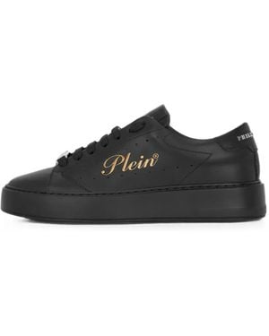 Philipp Plein Low-Top Sneakers Signature - Black