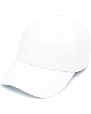 Canada Goose Embroidered Cotton Baseball Cap - White