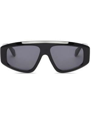 Alaïa Mask Sunglasses - Grey
