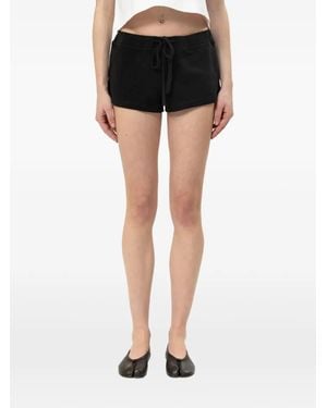 Entire studios Drawstring Mini Shorts - Black