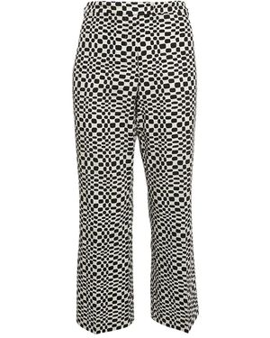 Max Mara グラフィック パンツ - グレー