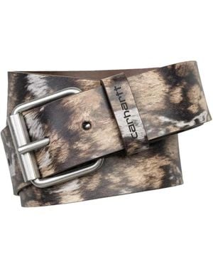 Carhartt Wild Dog-Pattern Belt - Grey
