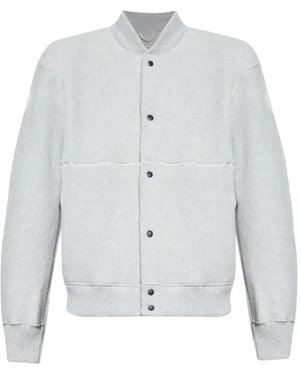 Canada Goose Button Bomber Jacket - White