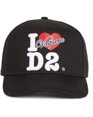 DSquared² Vaquera キャップ - ブラック