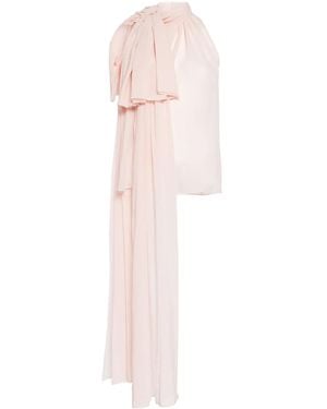 Isabel Sanchis Top con detalle de faja - Rosa