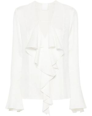 Givenchy Ruffled Blouse - White
