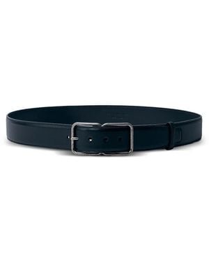 Saint Laurent Double-Buckle Belt - Blue